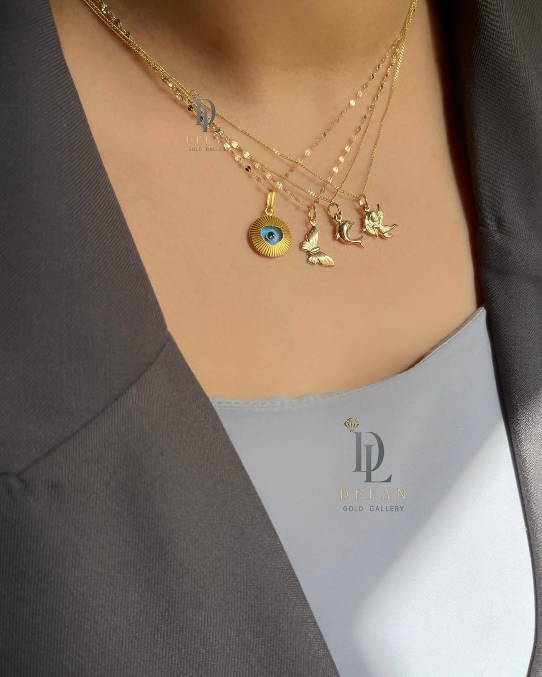 گردنبندهای سبک طلا