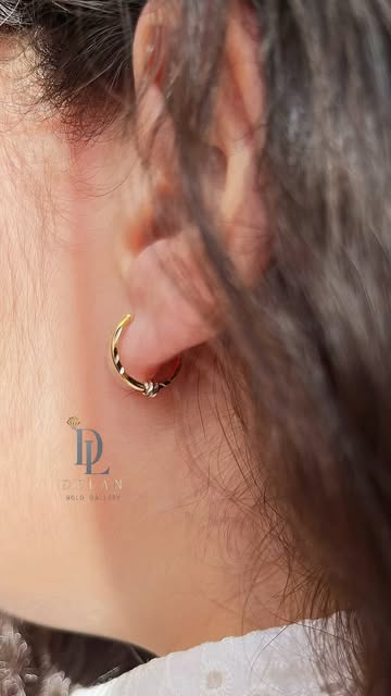 گوشواره طلادخترانه